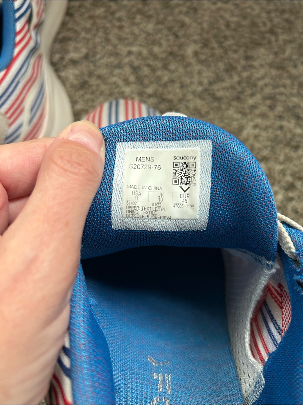 Amazing Americana Saucony Ride 15! - Picture 11 of 11